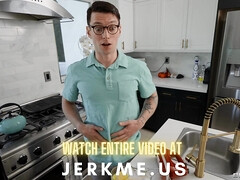 Amerikaans, Aziatisch, Kont, Lul, Brillen, Handbeurt, Natuurlijk, Natuurlijke tieten