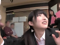 Mamada, Grupo, Pajear, Hd, Japonés, Público