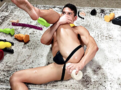 In den arsch, Dildo, Klaffend, Masturbation, Spielzeuge