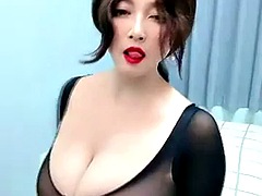 素人, アジア人, デカパイ, 中国人