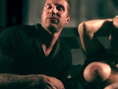 Blond, Sperma in mond, Sperma shot, Sperma in gezicht