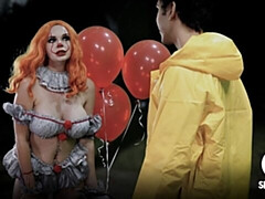 Grosser arsch, Grosser schwanz, Grosse titten, Blasen, Hundestellung, Milf, Rotschopf