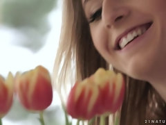 Tussi, Blondine, Blasen, Aufs gesicht abspritzen