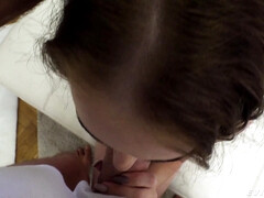 Mamada, Morena, Tetas naturales, Pov, Adolescente