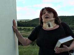 Pijpbeurt, Bruinharig, Tsjechisch, Voeten fetish, Hardcore, Masturbatie, Rijpe lesbienne, Tieten likken