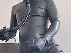 Amateur, Fetiche, Gay, Alemán, Látex, Solo