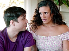 Sweetheart Penny Barber screwed in the doggy style pose