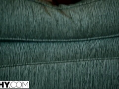 お尻, ベビーシッター, 浮気者, 顔射, なめる, オマンコ, 赤毛, 馬乗り