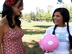 18, 指いじり, レズビアン, なめる, 小柄, ハメ撮り, オッパイの, おもちゃ