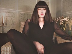 デカチン, オナニー, シーメール, 一人, ウェブカメラ