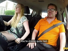 69 negenenzestig, Enthousiasteling, Auto, Sperma, Hondjeshouding, Masturbatie, Buiten, Gezichtspunt