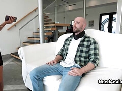 Deep anal and sloppy bj by Latina girlfriend