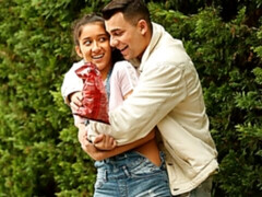 素人, デカ尻, デカチン, デカパイ, フェラチオ, 茶髪の, ガリガリ, ティーン