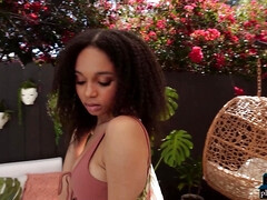 Black teenager beauty shows all for Playboy