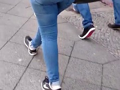 Candid Big Round Ass 15