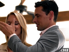 Grosser arsch, Blasen, Hd, Lesbisch, Lecken, Lingerie, Taboo, Flotter dreier