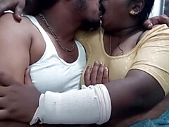 Desi Wife Veni Bites Lips in Hard Doggy Fuck - Big Tits Moaning