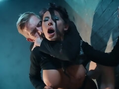 Язык в попке, Большой член, Большие сиськи, Собачьи, Секс без цензуры, Милф, Бритые, Тату