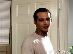 アナル, デカチン, バイセクシャル, 茶髪の, イマラチオ, 手コキする, 旦那, 3p男男女