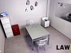 LAW4k. Teenage doesnt understand why but cops screw her in