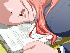 デカパイ, フェラチオ, 中出し, 手コキする, オナニー, 公共, 赤毛, オッパイの