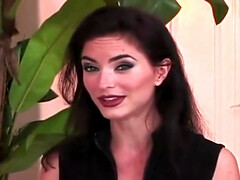 お尻, フェラチオ, 茶髪の, 巨乳な, フェティッシュ, レズビアン, 奴隷, ストッキング