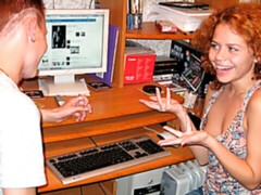 カワイイ, フェティッシュ, ハードコア, 異人種間, キッチン, 赤毛, ロシア人, ティーン