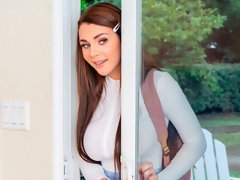 Cul, Sucer une bite, Brunette brune, Doigter, Branlette thaïlandaise, Embrassement, Seins naturels, Adolescente