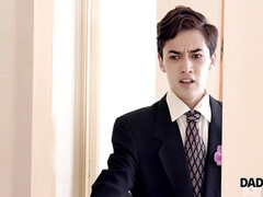 ブロンド, 爸, オマンコ, ティーン