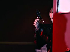 Anaal, Grote mammen, Blond, Sperma shot, Dubbele penetratie, Moeder die ik wil neuken, Tatoeage, Trio