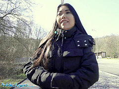 Alina crystall, natural tits, public sex