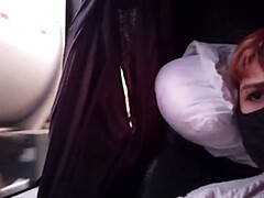 Большая жопа, Автобус, Мастурбация, На публике, Киски, Соло, Молоденькие, Сиськи