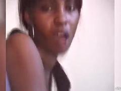 Fucking Petite Ebony Teen: Big Tits, Blowjob  Amateur Porn
