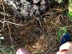 Frans, Homo, Handbeurt, Masturbatie, Buiten, Openbaar