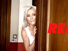 18 ans, Nana, Blonde, Mignonne, Doigter, Léchez, Orgasme, Chatte