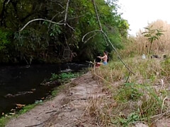 Caught Strangers Fucking Doggy Style at Waterfall - Gabi SweetCouplesStories Outdoor Sex