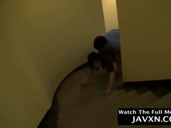 Japanese Delivery Boy Wants Her Pussy
