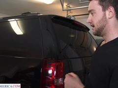 Craves A Creampie From A Young Buck When She Catches Him Taking Photos Of Her - MrsCreampie