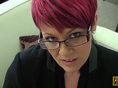 Sadomasochismus, Grosser schwanz, Britisch, Domination, Fetisch, Milf, Rotschopf, Strümpfe