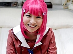 Asiatique, Gode, Japonaise, Adolescente, Jouets