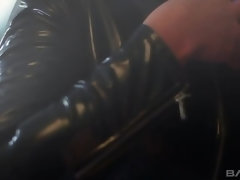 Pijpbeurt, Bruinharig, Sperma shot, Sperma in gezicht, Latijnse vrouw