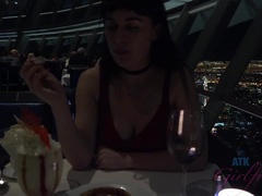 素人, 浴室, 黒人, ドレス, ショートヘア, スカート, 喫煙, オッパイの