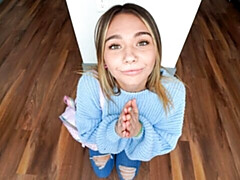 デカ尻, デカチン, ブロンド, フェラチオ, 自然山雀, ハメ撮り, ティーン, オッパイの