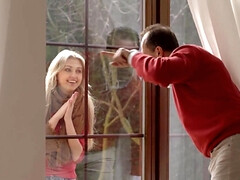 Grosse bite, Blonde, Sucer une bite, Papa, Hd, Léchez, Chatte, Adolescente