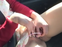 Aziatisch, Auto, Hd, Japaans, Masturbatie, Moeder die ik wil neuken, Speelgoed, Vibrator