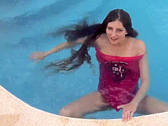 Al aire libre, Piscina, Sexo soft