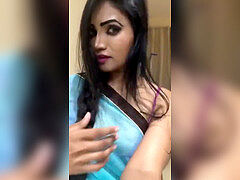 Desi Indian girl MK Boina steaming live MMS