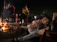 Mamada, Fetiche, Atragantadas, Grupo, Sexo duro, Al aire libre, Adolescente, Voyeur