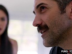 デカパイ, フェラチオ, 茶髪の, オナニー, オマンコ, 三人, オッパイの, 妻