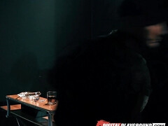 Cul, Queue, Femme dominatrice, Talons, Latex, Fille latino, Seins naturels, Chatte